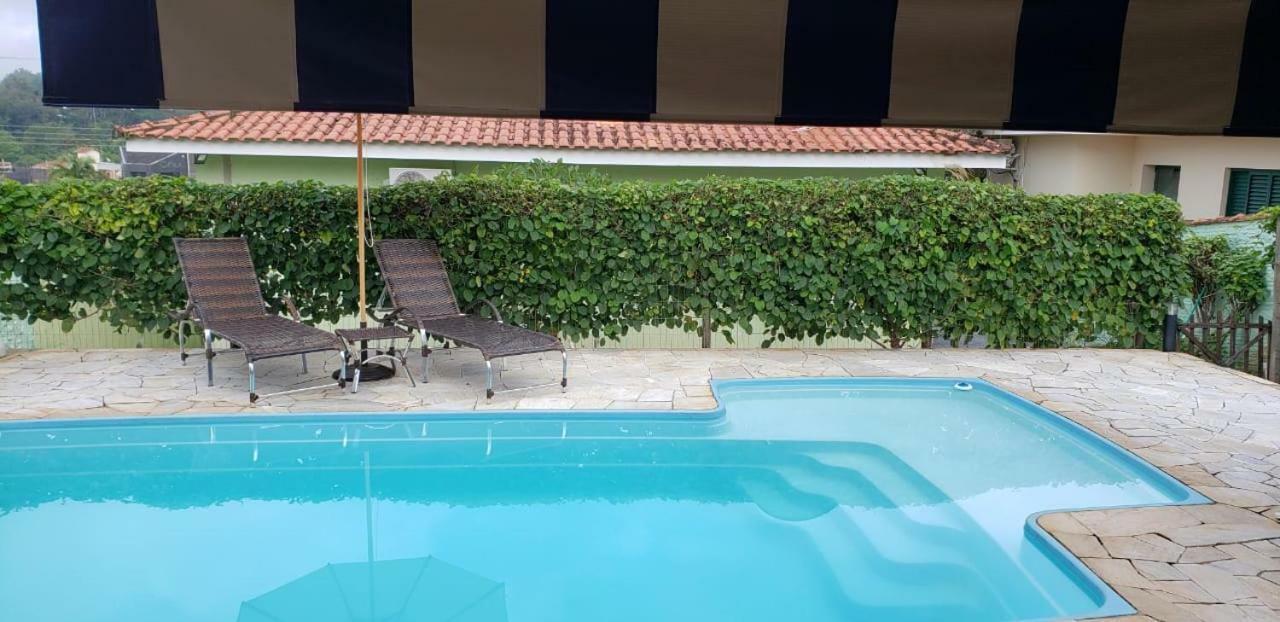 Suites Ambiente Familiar -Prox Do Thermas Águas de São Pedro Bagian luar foto
